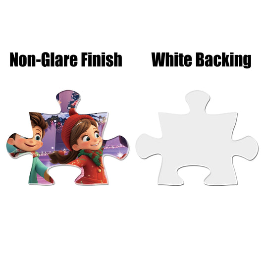 Christmas Jigsaw Puzzle 1000 Pieces for Adults – Christmas at Rockefeller Holiday Winter Scene, Festive Jigsaw Puzzle Gift for Adults