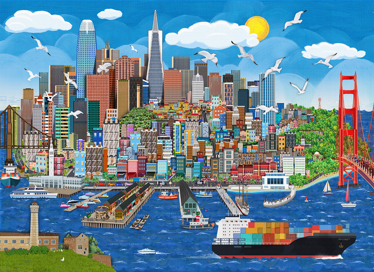 *Other* Eurographics San Francisco - 1000pc Jigsaw Puzzle