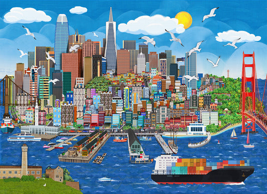 *Other* Eurographics  San Francisco - 1000pc Jigsaw Puzzle