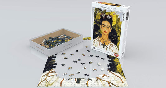 *Other* Self-Portrait with Thorn Necklace and Hummingbird by Frida Kahlo 1000-Piece Puzzle