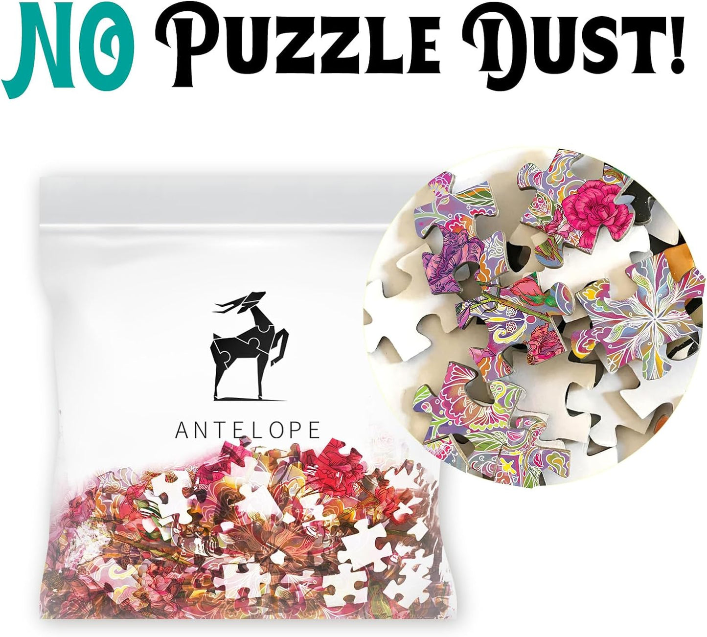 Mandalic Rose 1000 Piece Jigsaw Puzzle