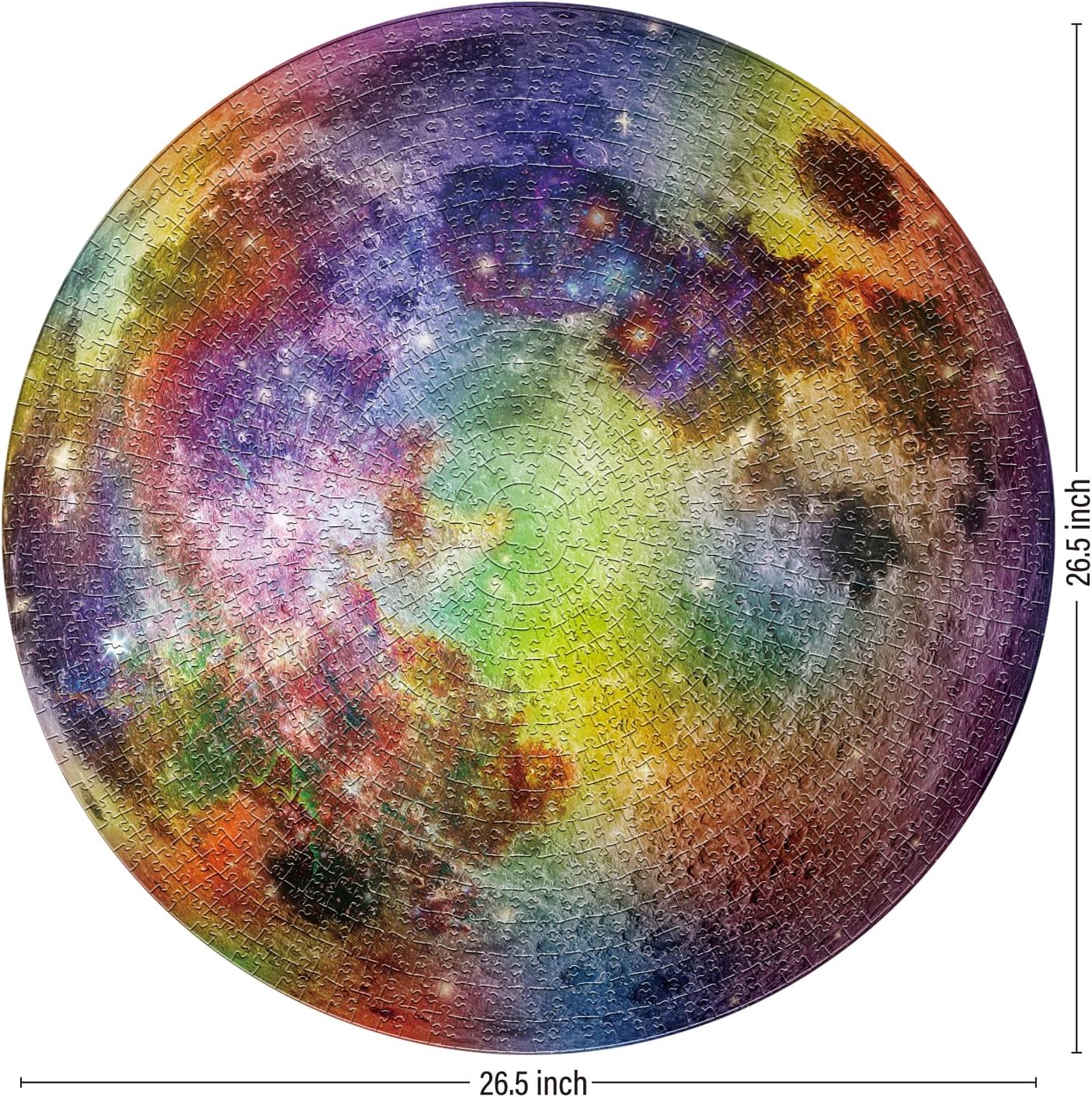 Rainbow Moon 1000 Piece Jigsaw Puzzle
