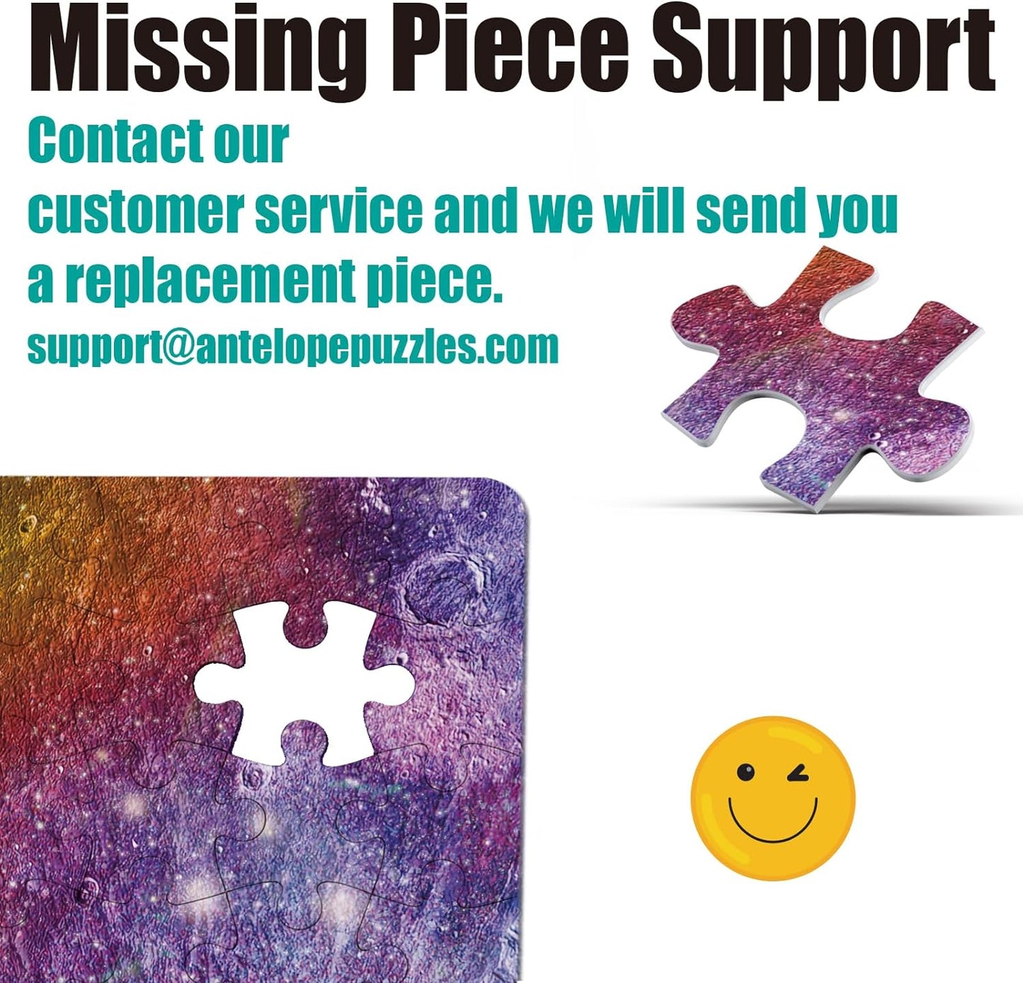 3 in 1 Puzzle Bundle - Rainbow Moon & Mercury & Jupiter