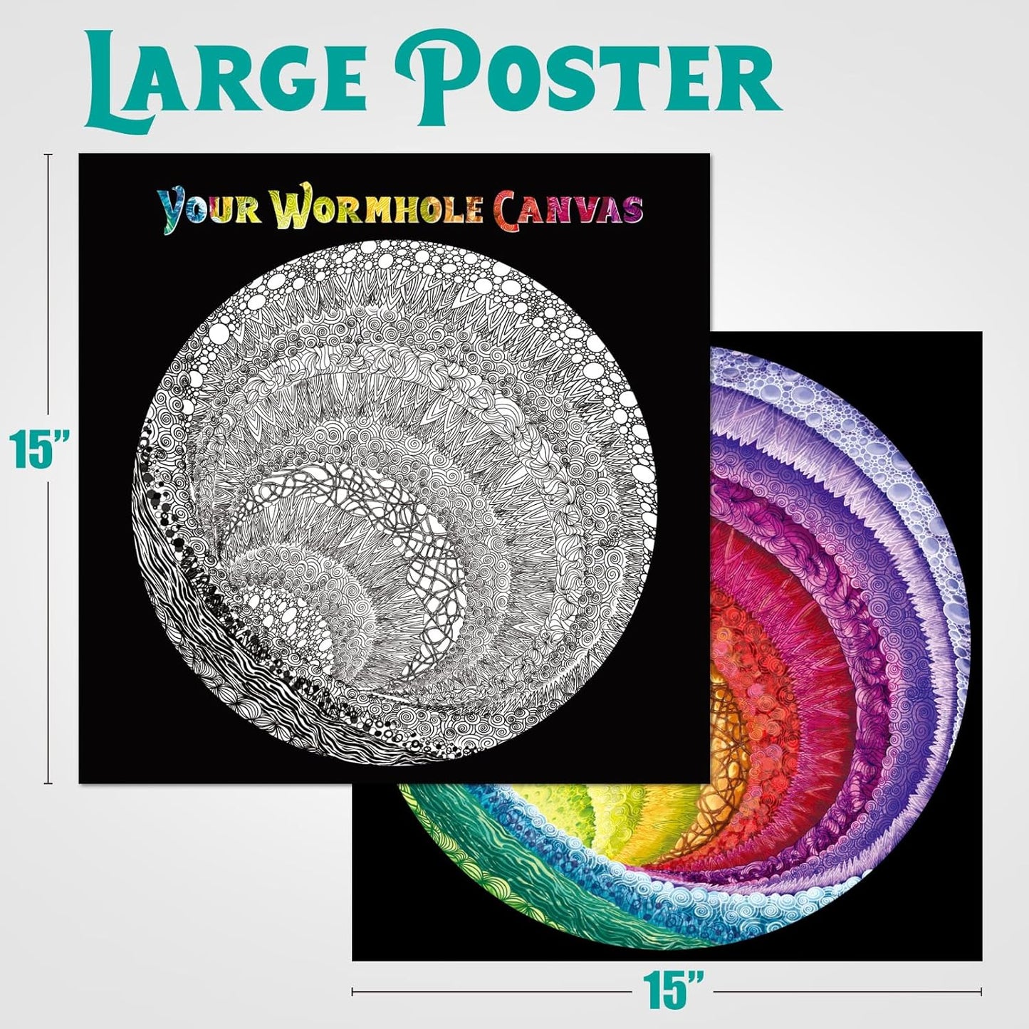 Hue Wormhole 1000 Piece Jigsaw Puzzle