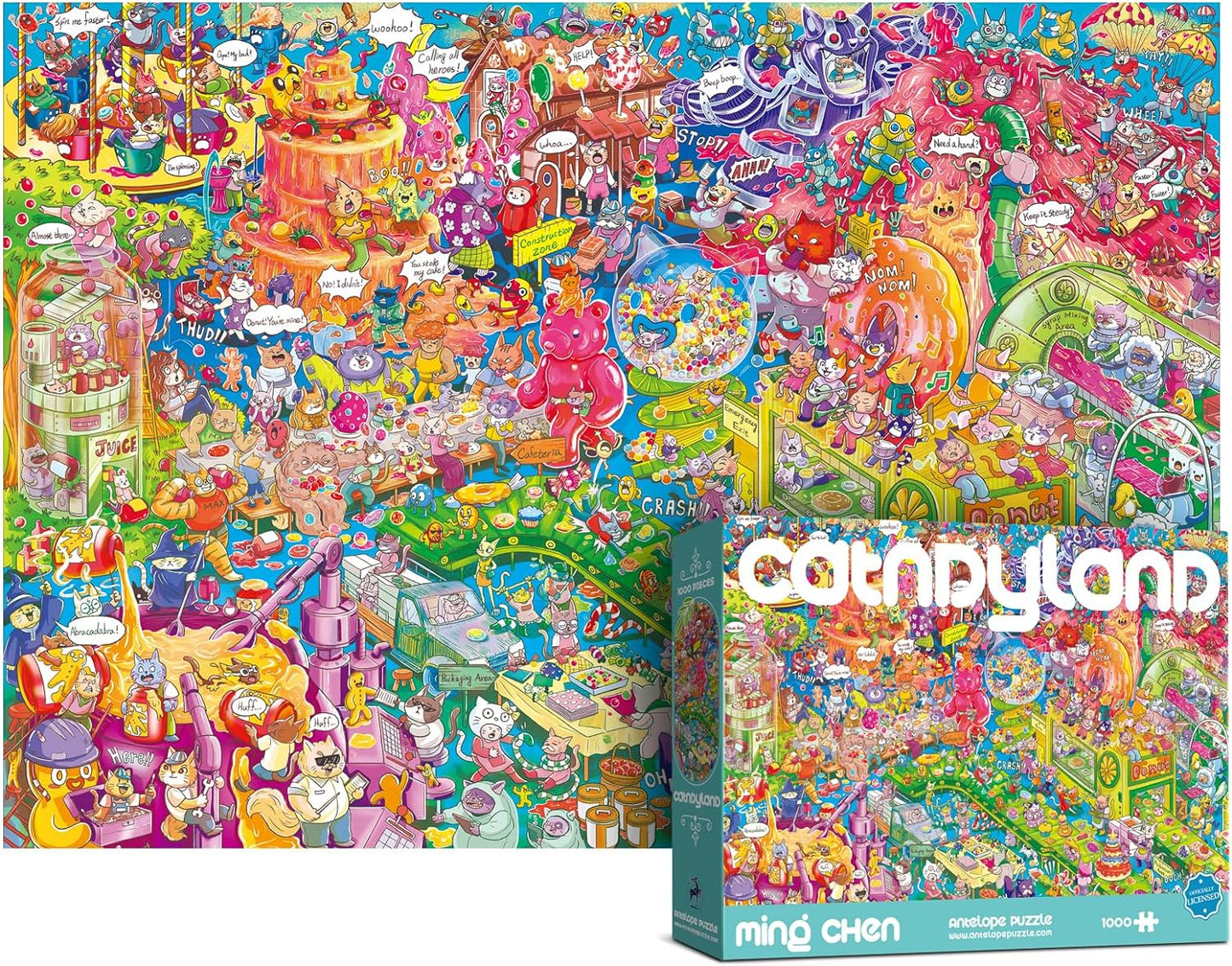 Catndyland 1000 Piece Jigsaw Puzzle