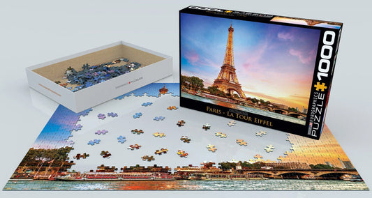 *Other*Eurographics Puzzles Paris La Tour Eiffel 6000-0765 1000 Pieces New NIB