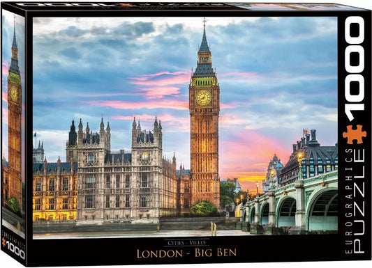 *Other* London Big Ben 1000 Piece Jigsaw Puzzle Eurographics New