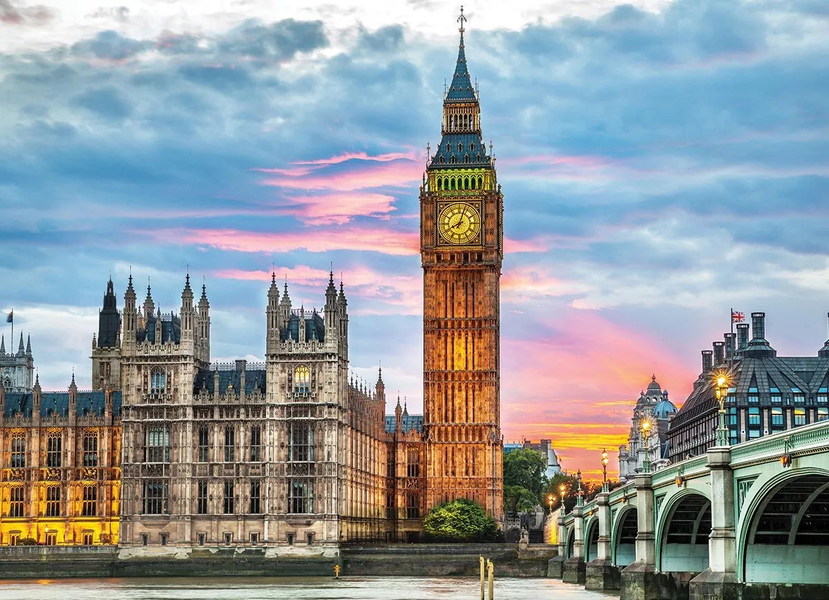 *Other* London Big Ben 1000 Piece Jigsaw Puzzle Eurographics New