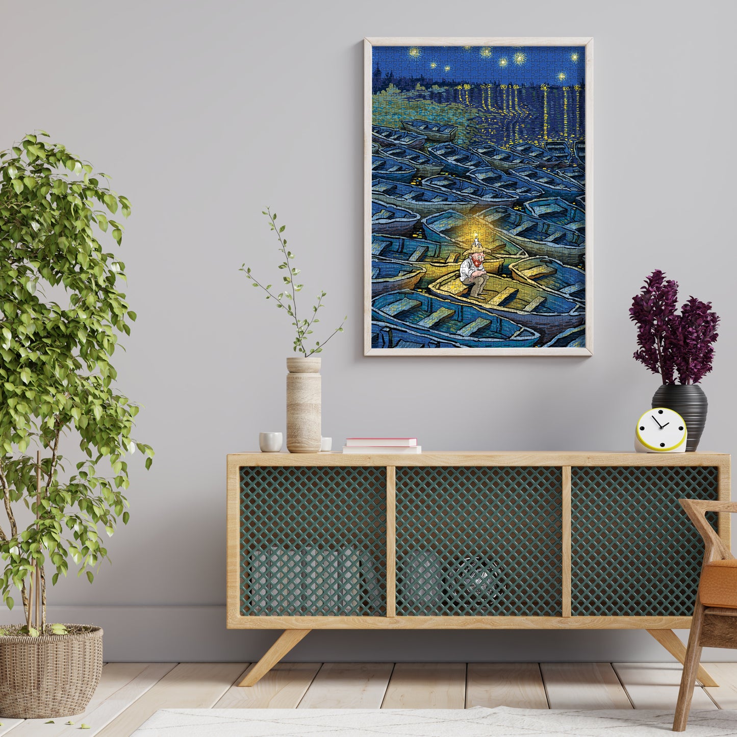 The Night Boats 1000 Piece Jigsaw Puzzle