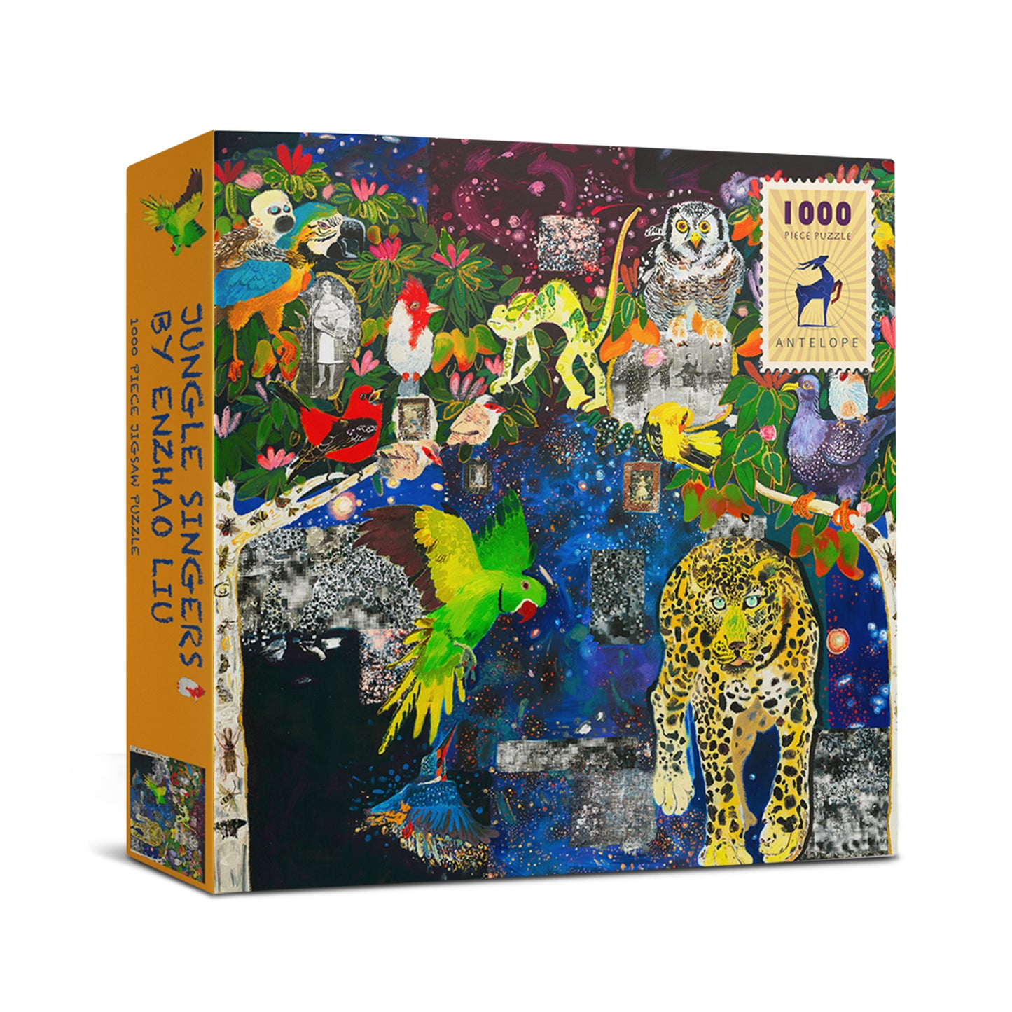 Jungle Singers by Enzhao Liu 1000 Piece Jigsaw Puzzle