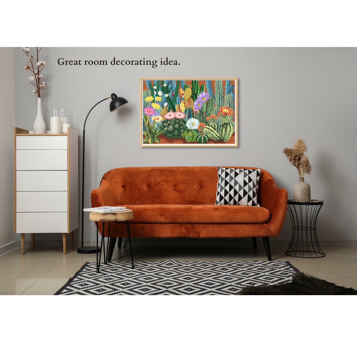 Whisper of Cactus by Lynn Weilin 1000 Piece Jigsaw Puzzle