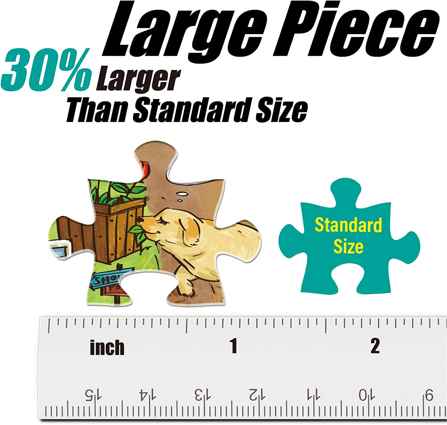 Dog Park 500 Large Piece Jigsaw Puzzles