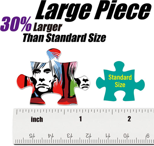 The Factory of Andy Warhol 500 Large Piece Jigsaw Puzzle
