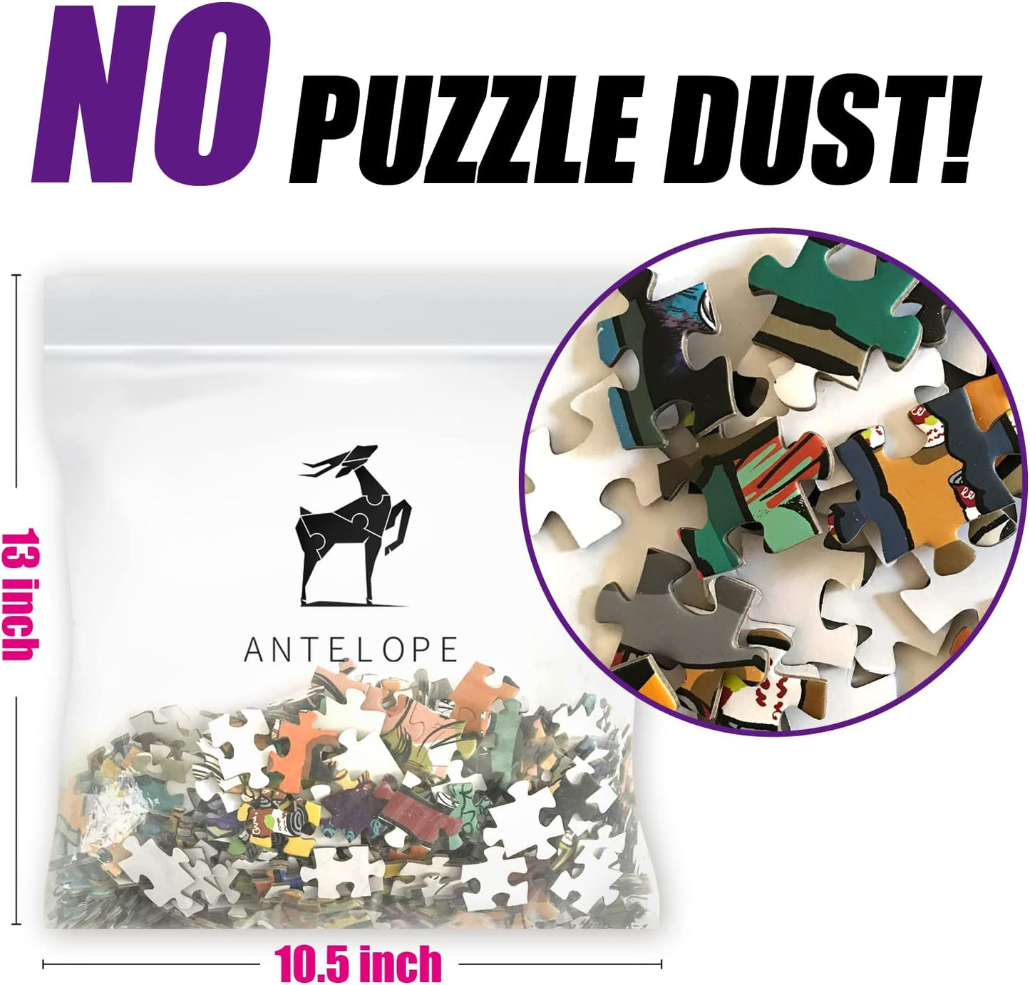 The Factory of Andy Warhol 500 Large Piece Jigsaw Puzzle
