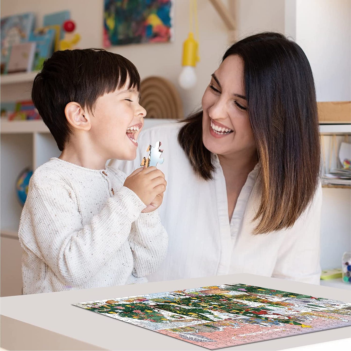 White Christmas 250 Piece Jigsaw Puzzles