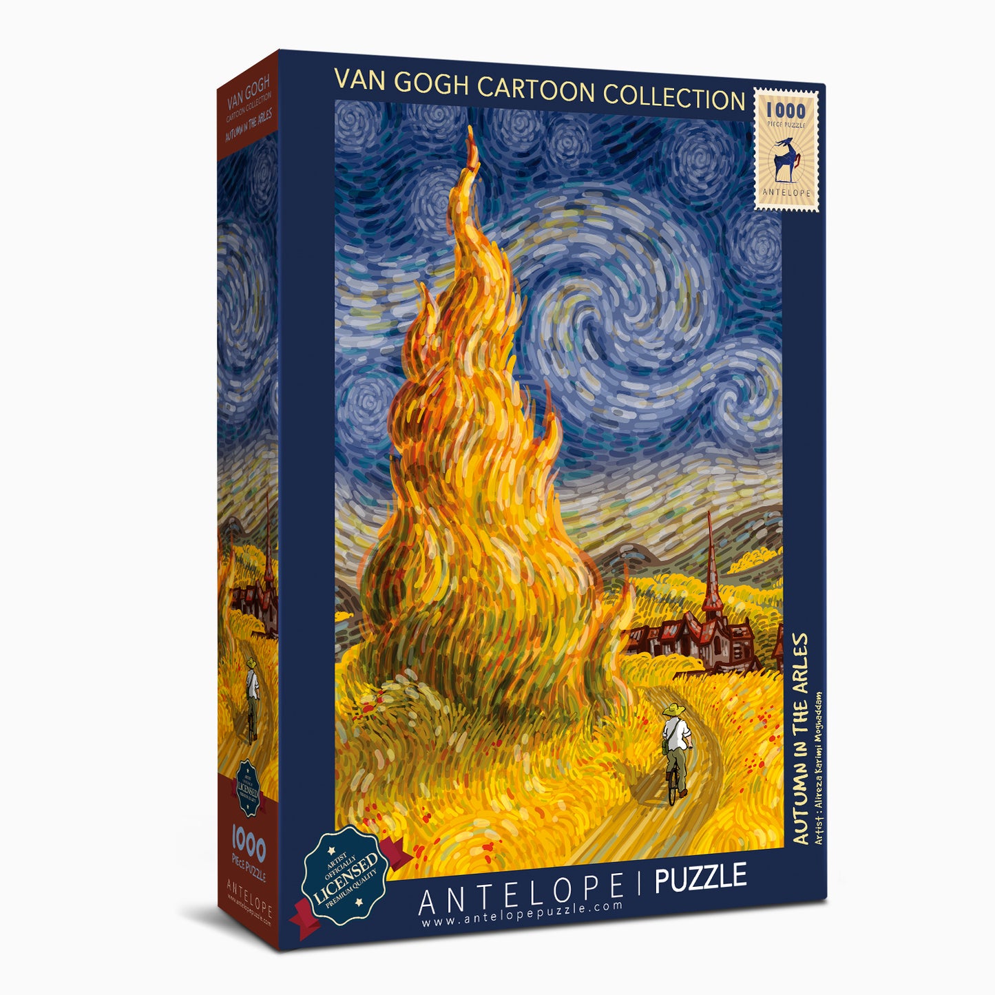 Autumn in Arles 1000 Piece Jigsaw Puzzle