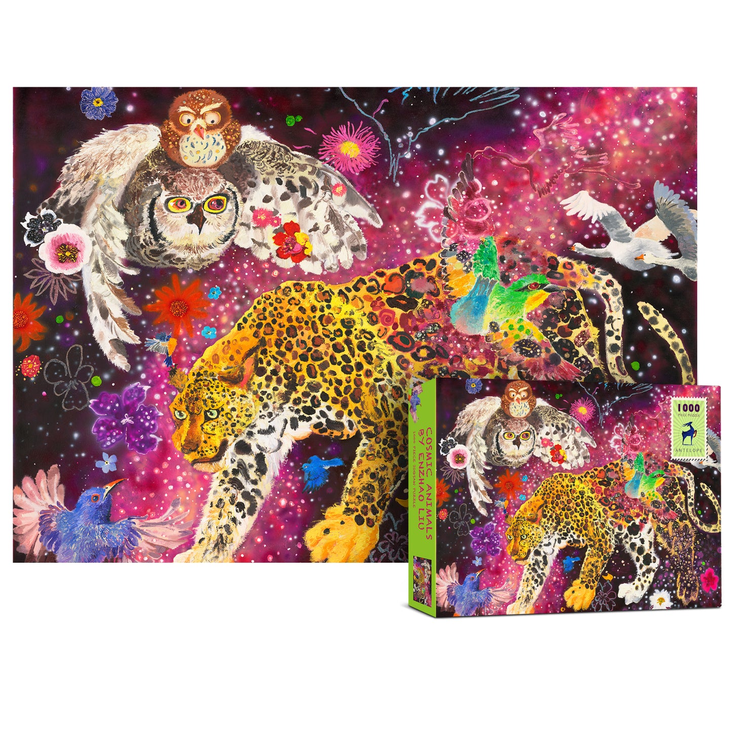 Cosmic Animals 1000 Piece Jigsaw Puzzle