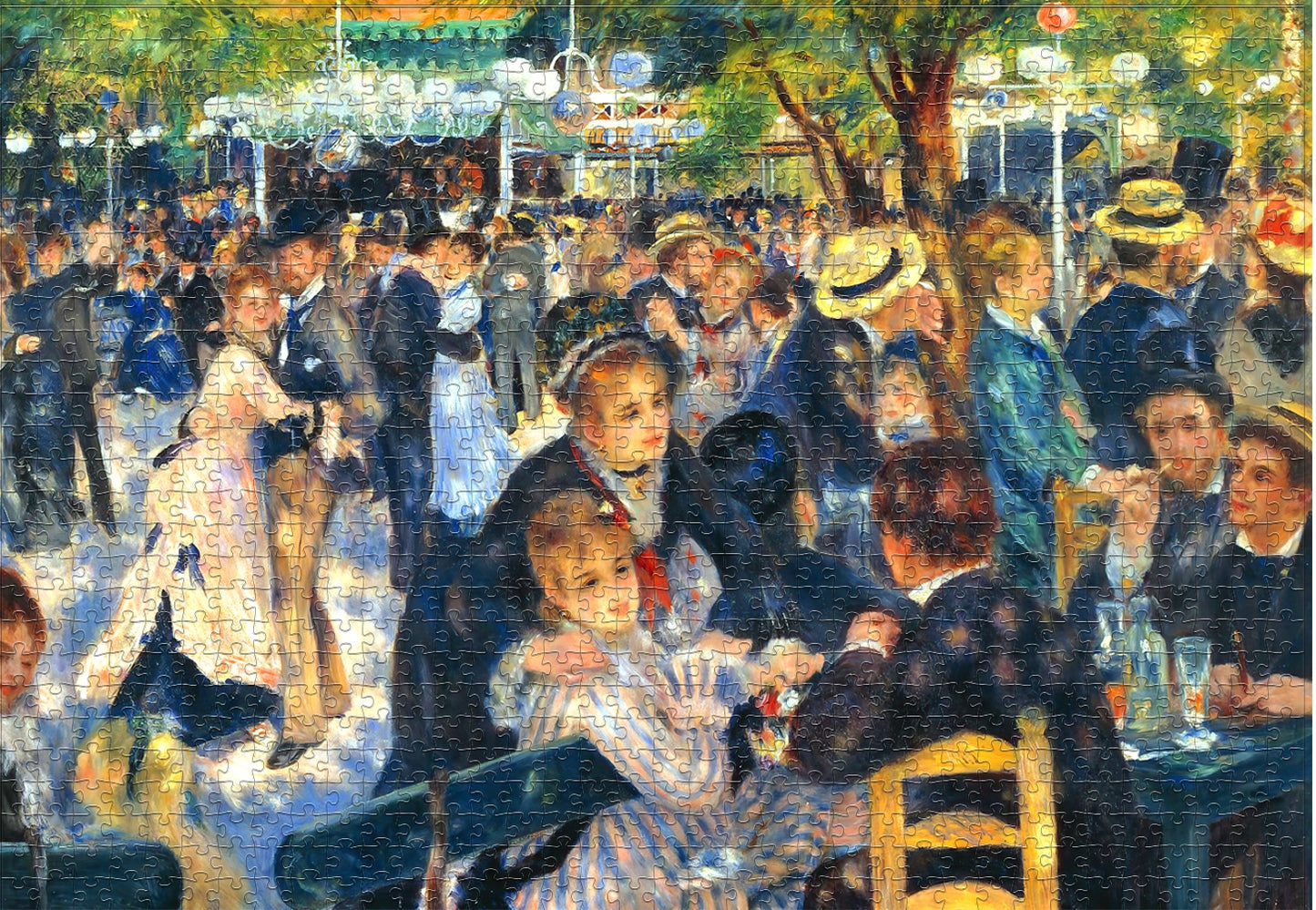Dance At Le Moulin De La Galette 1000 Piece Jigsaw Puzzle