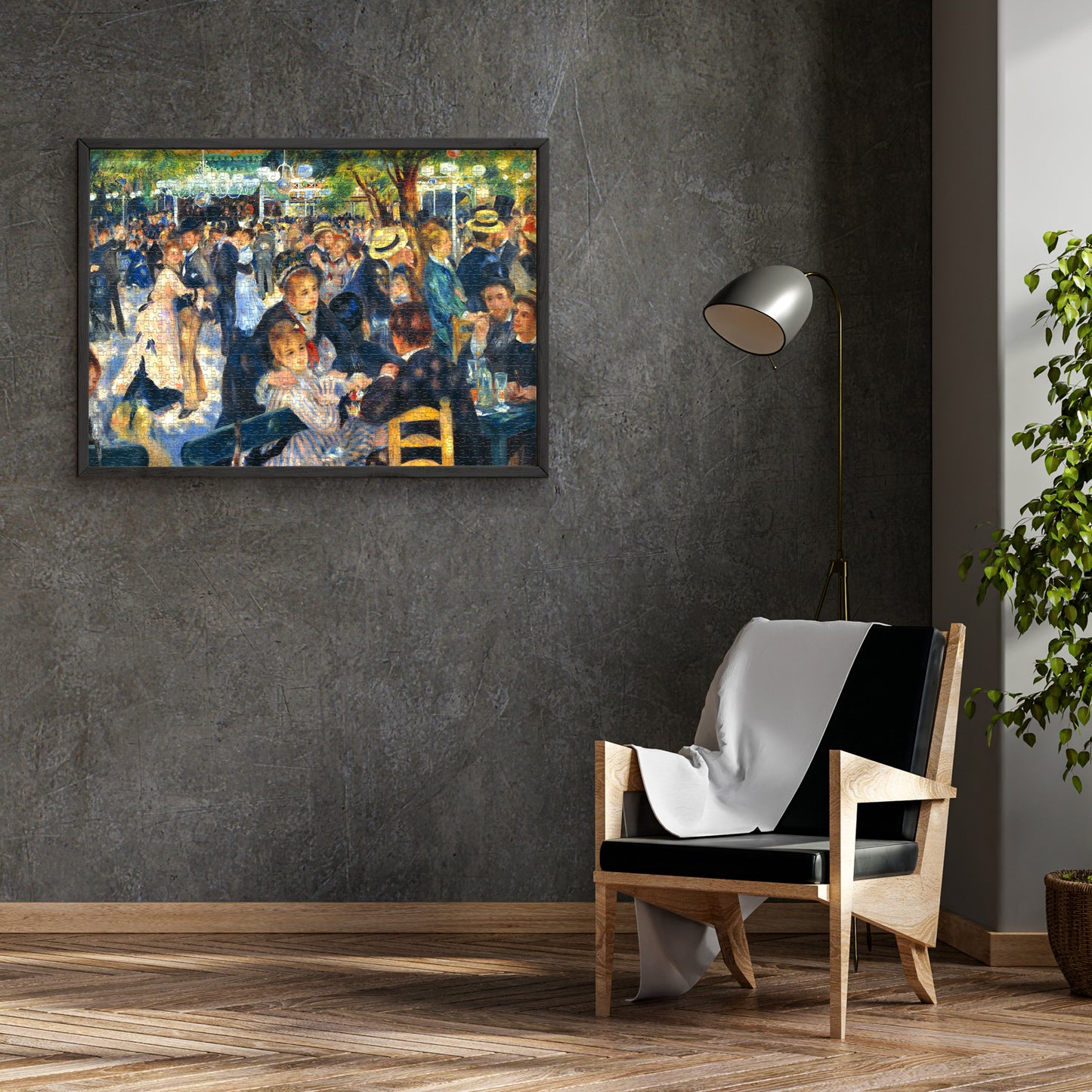 Dance At Le Moulin De La Galette 1000 Piece Jigsaw Puzzle