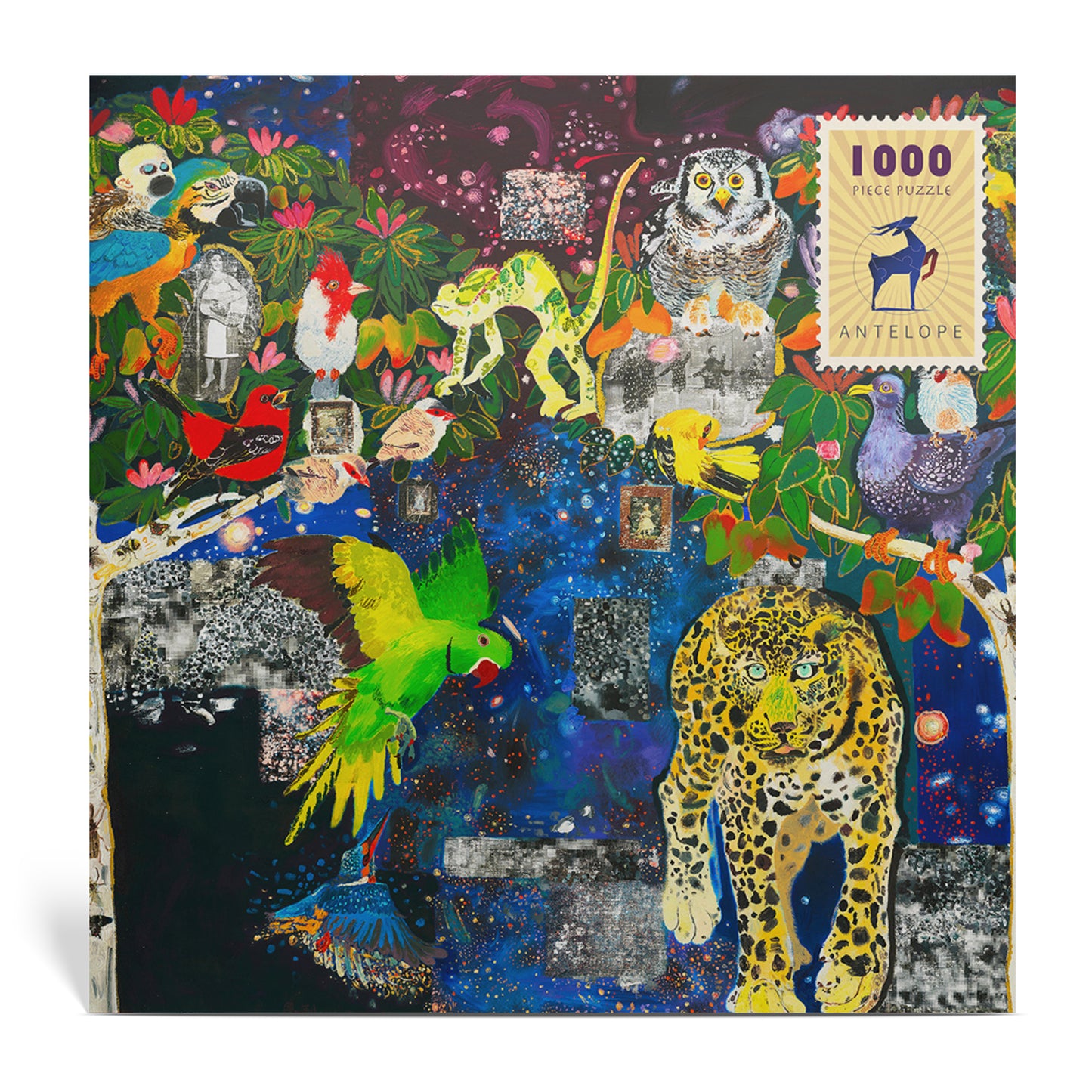 Jungle Singers by Enzhao Liu 1000 Piece Jigsaw Puzzle