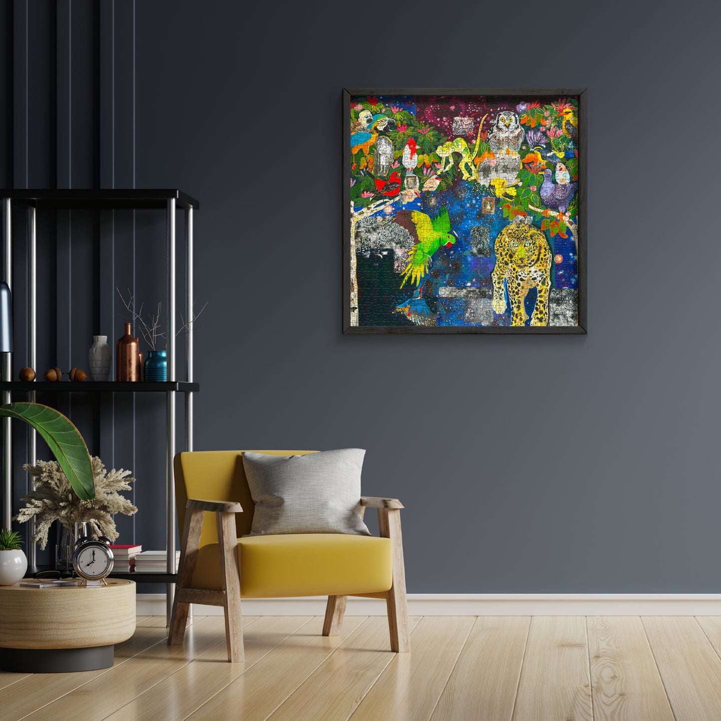 Jungle Singers by Enzhao Liu 1000 Piece Jigsaw Puzzle