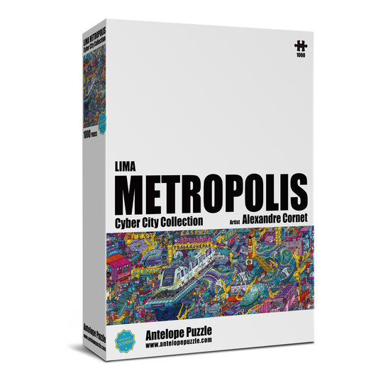 Cyber Lima Metropolis 1000 Piece Jigsaw Puzzle