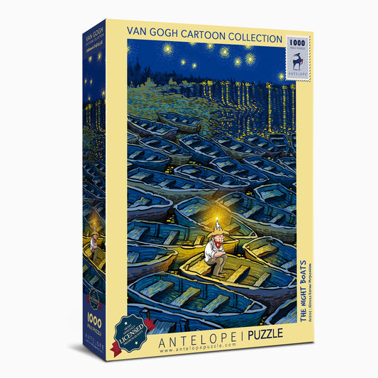 The Night Boats 1000 Piece Jigsaw Puzzle