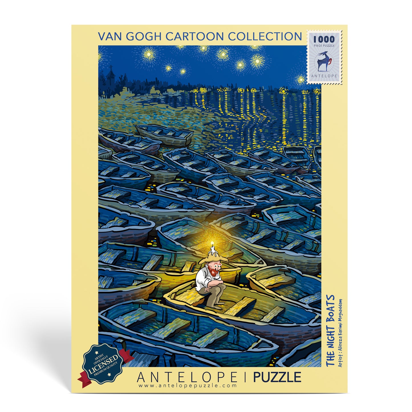 The Night Boats 1000 Piece Jigsaw Puzzle