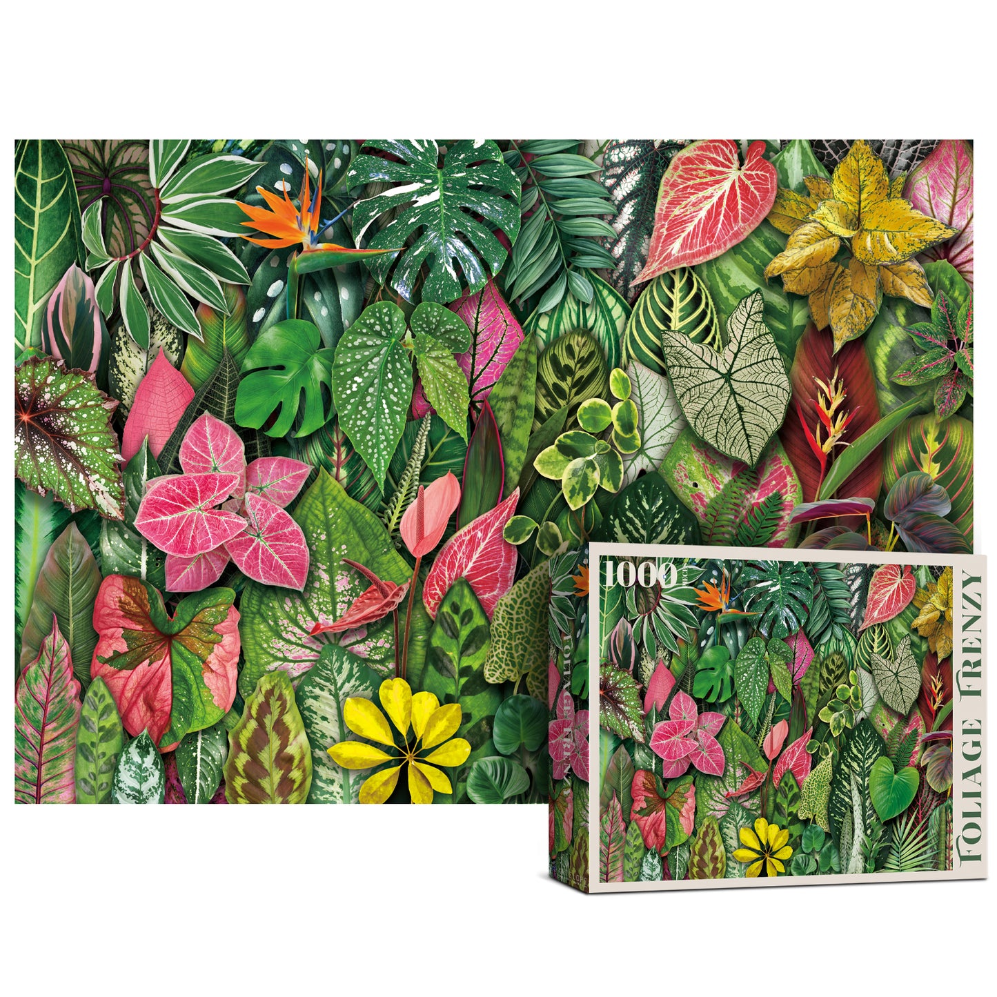 Foliage Frenzy 1000 Piece Jigsaw Puzzle