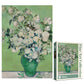 Roses, by Vincent Van Gogh, 1890 1000 Piece Jigsaw Puzzle