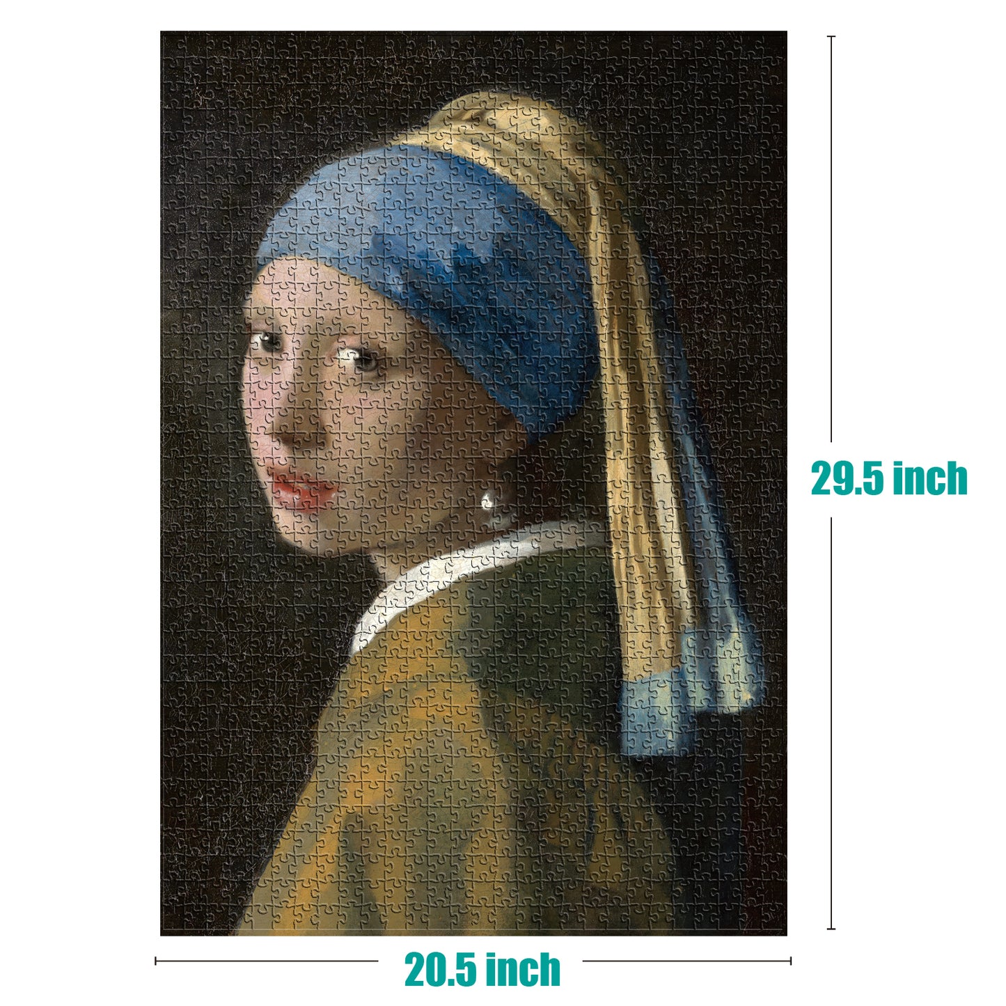 Girl with Pearl Earring 1000 Piece Jigsaw Puzzle