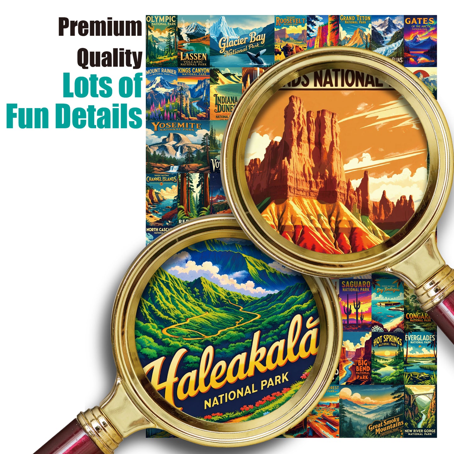 Antelope - 1000 Piece Puzzle for Adults, National Park Adventure, Jigsaw Puzzles 1000 Pieces, High Resolution, Matte Finish, No Dust