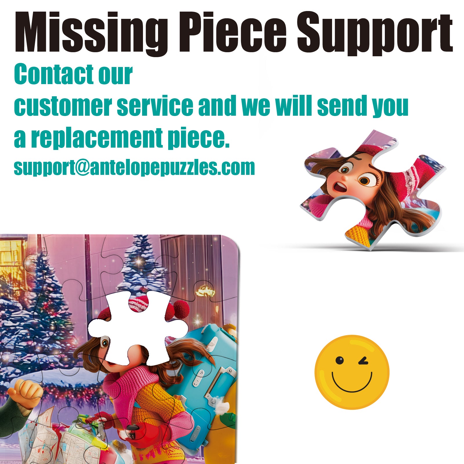 Christmas Jigsaw Puzzle 1000 Pieces for Adults – Christmas at