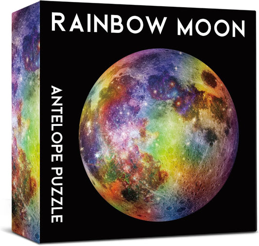 Rainbow Moon 1000 Piece Jigsaw Puzzle