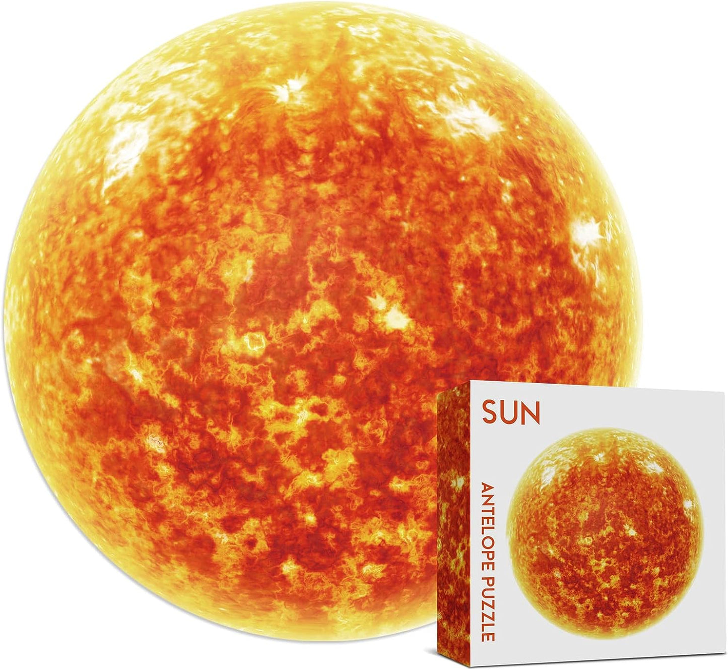 Antelope 3 in 1 1000 Piece Puzzle Bundle with Earth, Moon and Sun