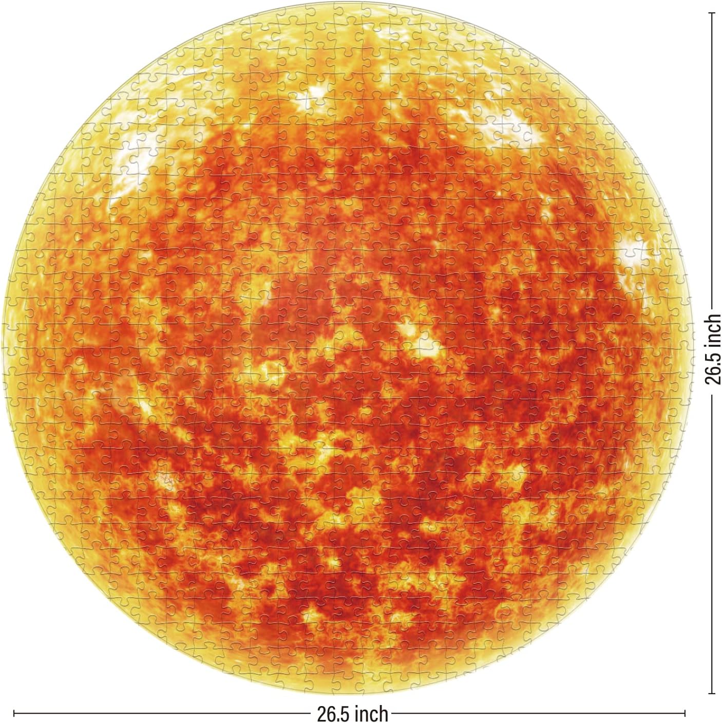 3 in 1 1000 Piece Puzzle Bundle - Earth & Moon & Sun