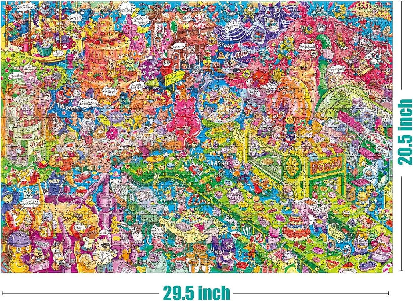 Catndyland 1000 Piece Jigsaw Puzzle