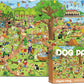 2 in 1 1000 Piece Puzzle Bundle - Dog Park and Roller Coaster