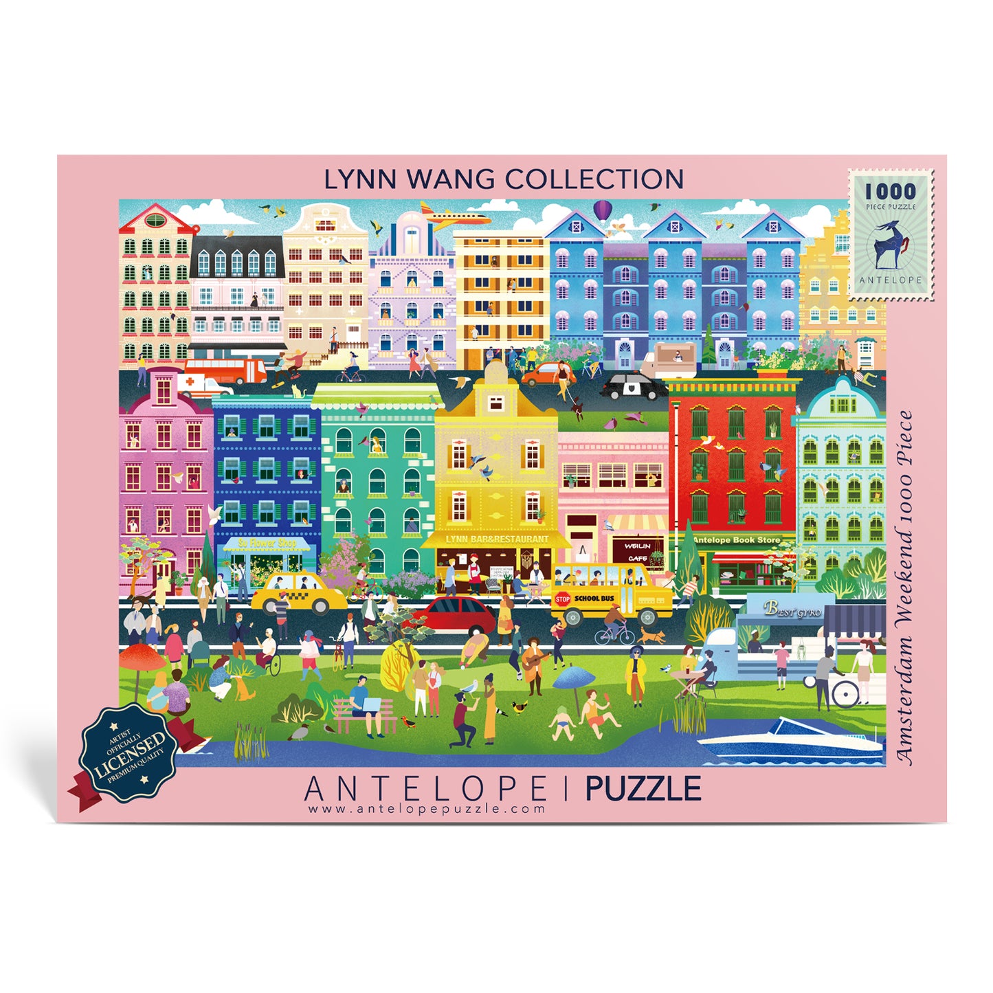 Amsterdam Weekend 1000 Piece Jigsaw Puzzle