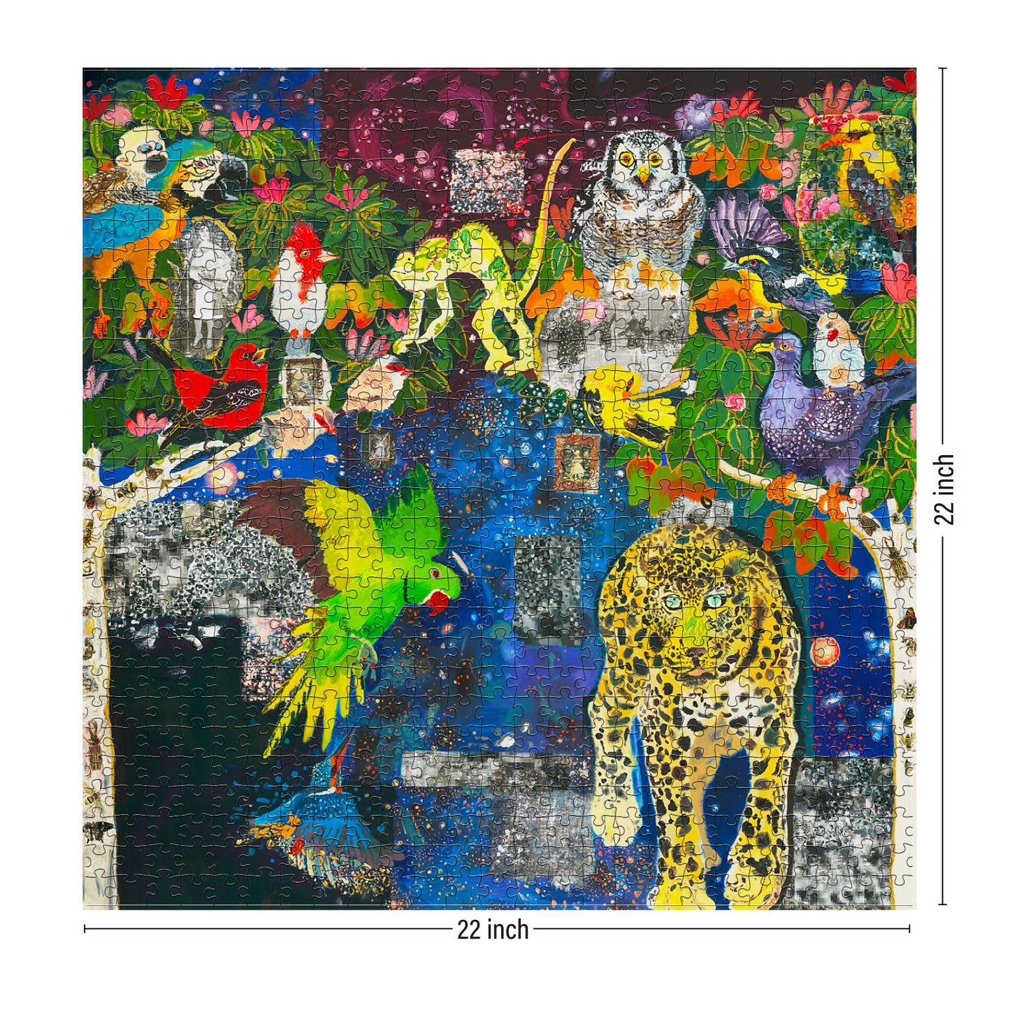 Jungle Singers by Enzhao Liu 1000 Piece Jigsaw Puzzle