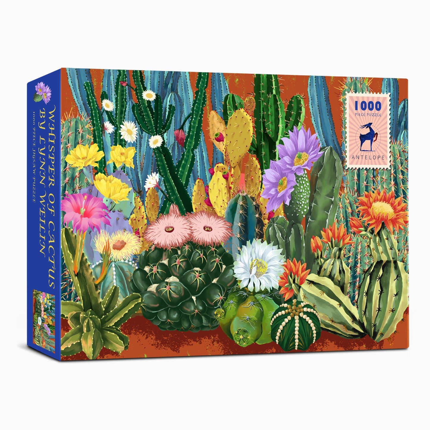 Whisper of Cactus by Lynn Weilin 1000 Piece Jigsaw Puzzle